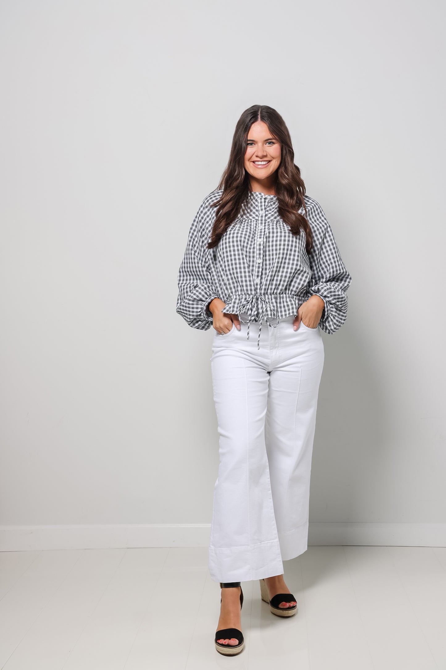 Gingham Top