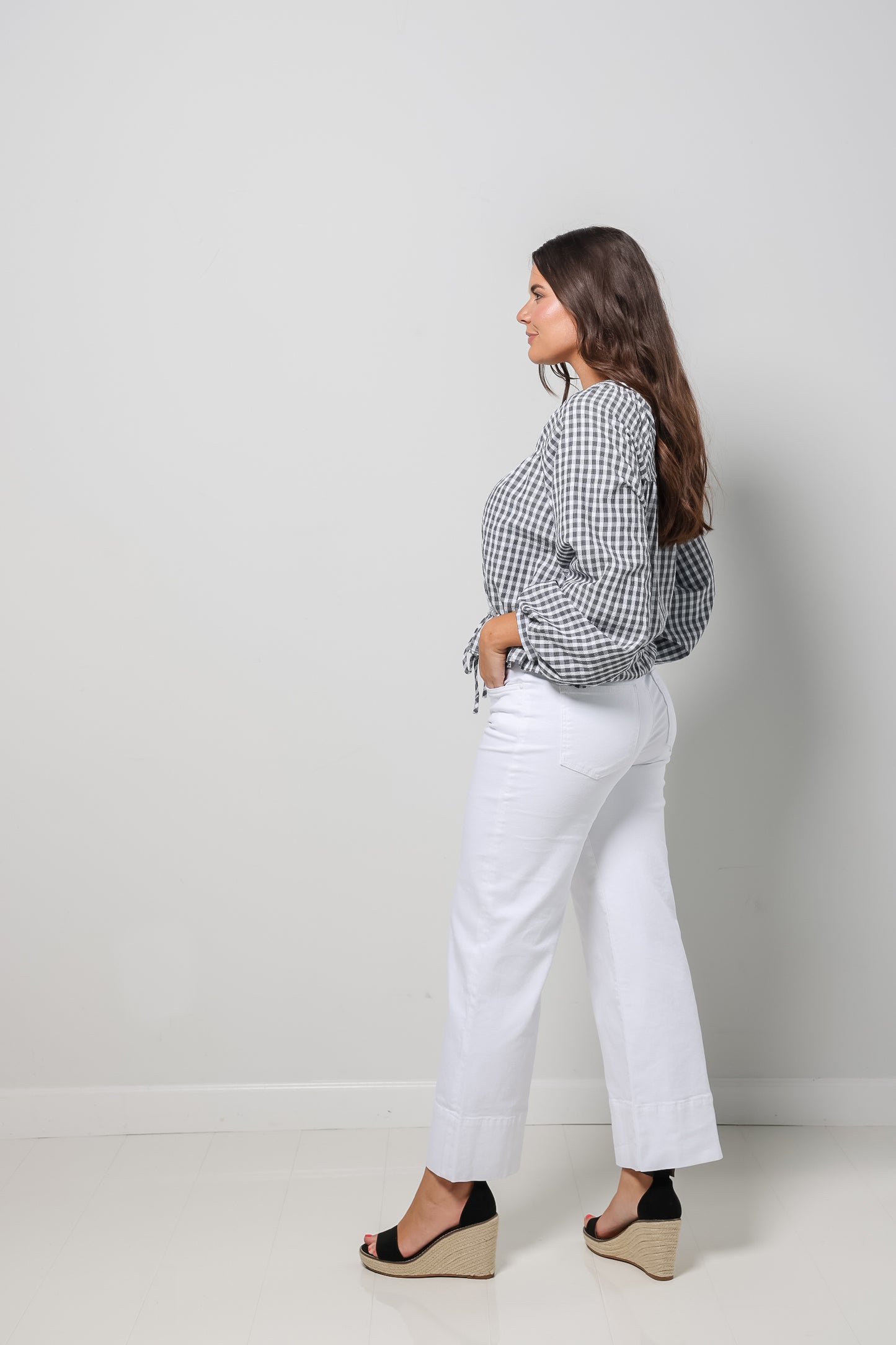 Gingham Top