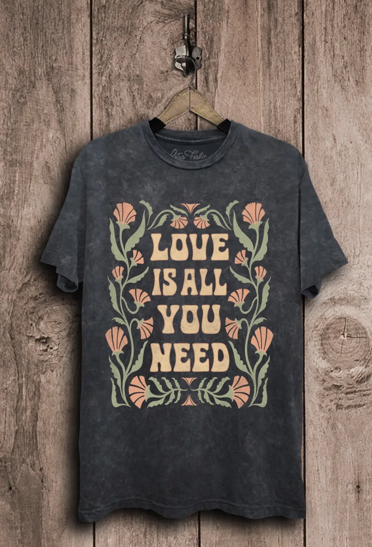 Love Is All You Need Graphic Top