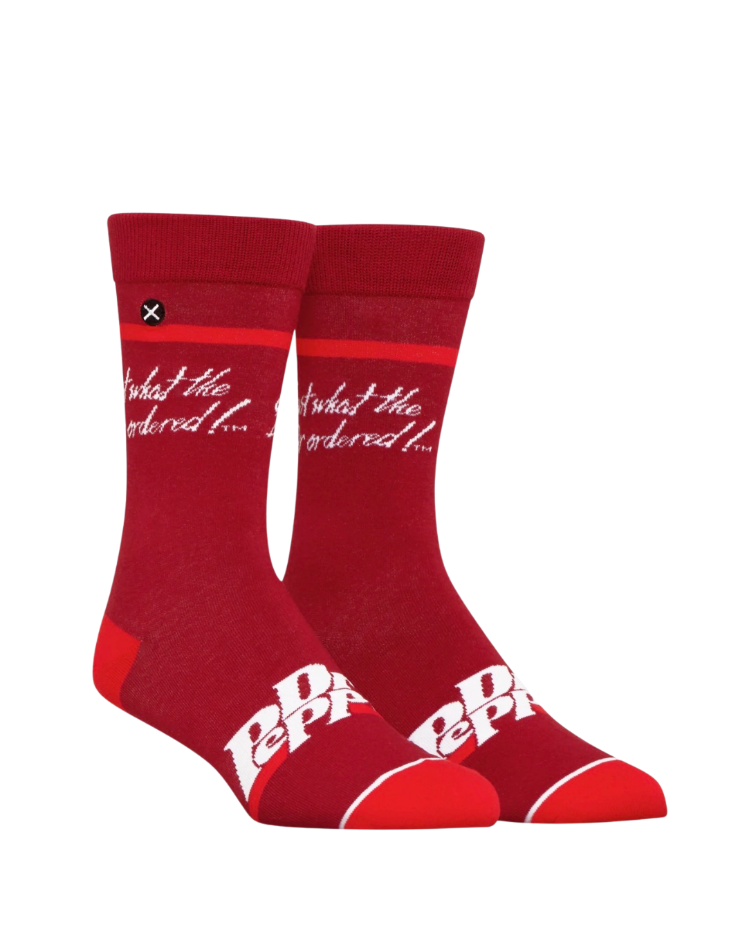 Dr Pepper Crew Socks 2-Pack