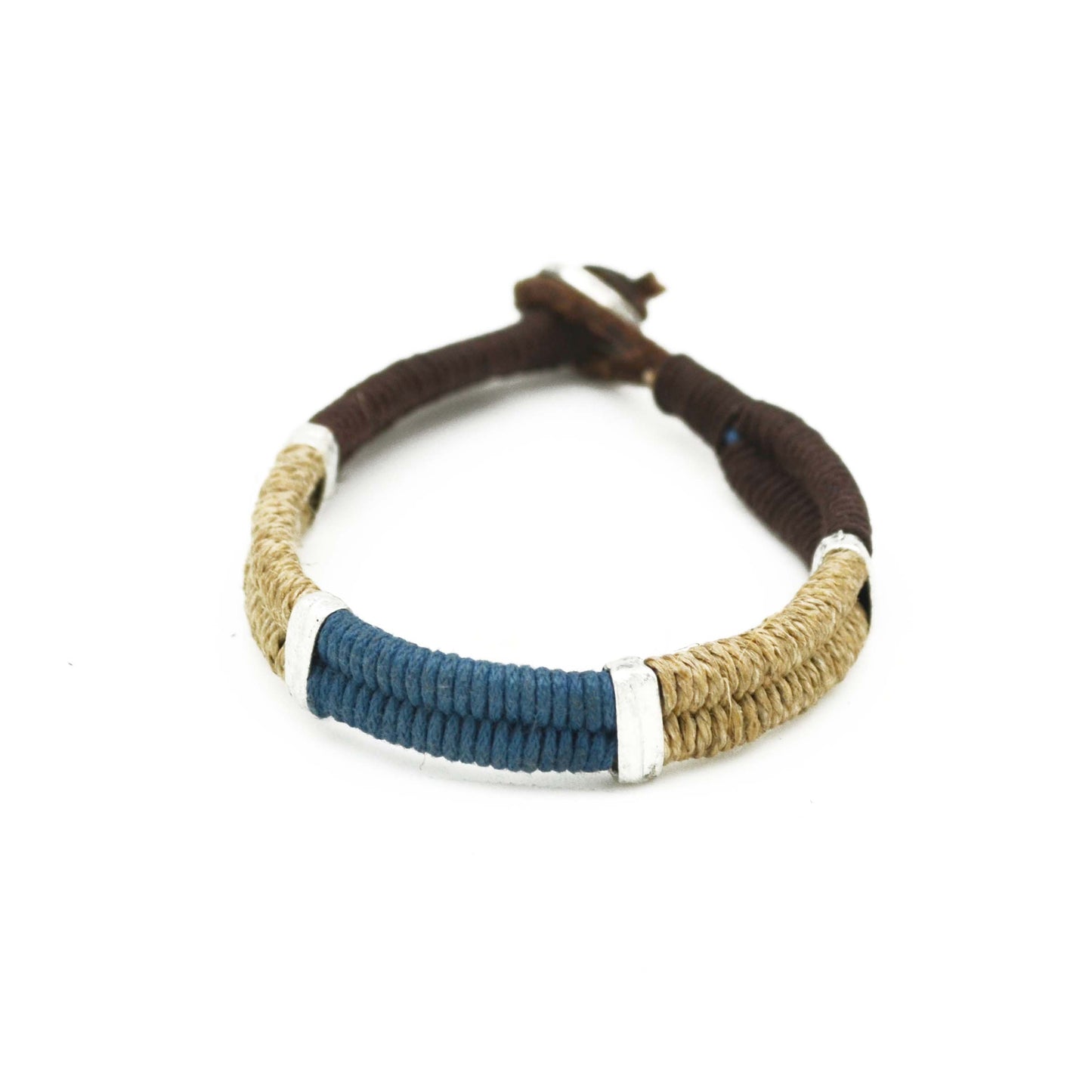 Blue Jute Bracelet-Anju-DISTRICT 1