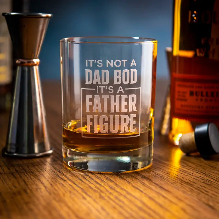 Dad Bod Whiskey Glass-A to Z Imaging and Design-DISTRICT 1