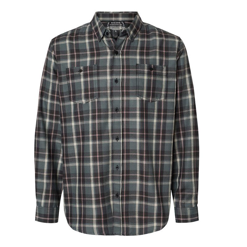 Flannel Guide Shirt-Buck Shot Apparel-DISTRICT 1