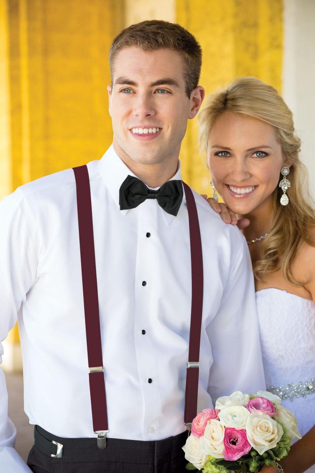 JFW Solid Color Clip-on Suspenders-JFW-DISTRICT 1