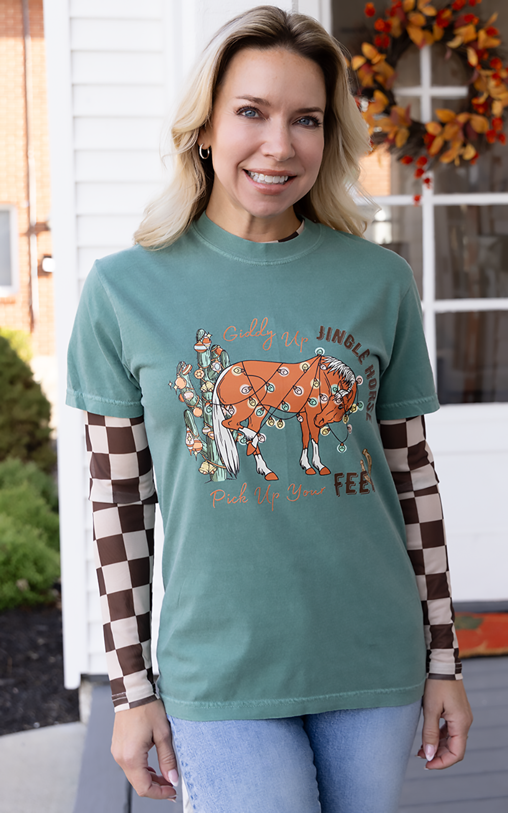 Jingle Horse Tee-DISTRICT 1-DISTRICT 1
