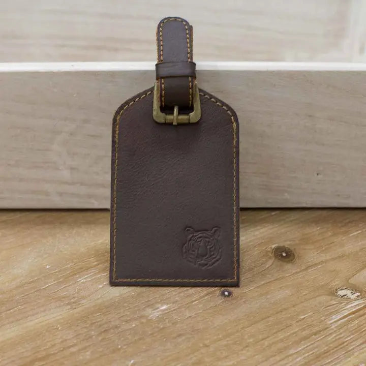 Leather Luggage Tag - Bengal-The Royal Standard-DISTRICT 1