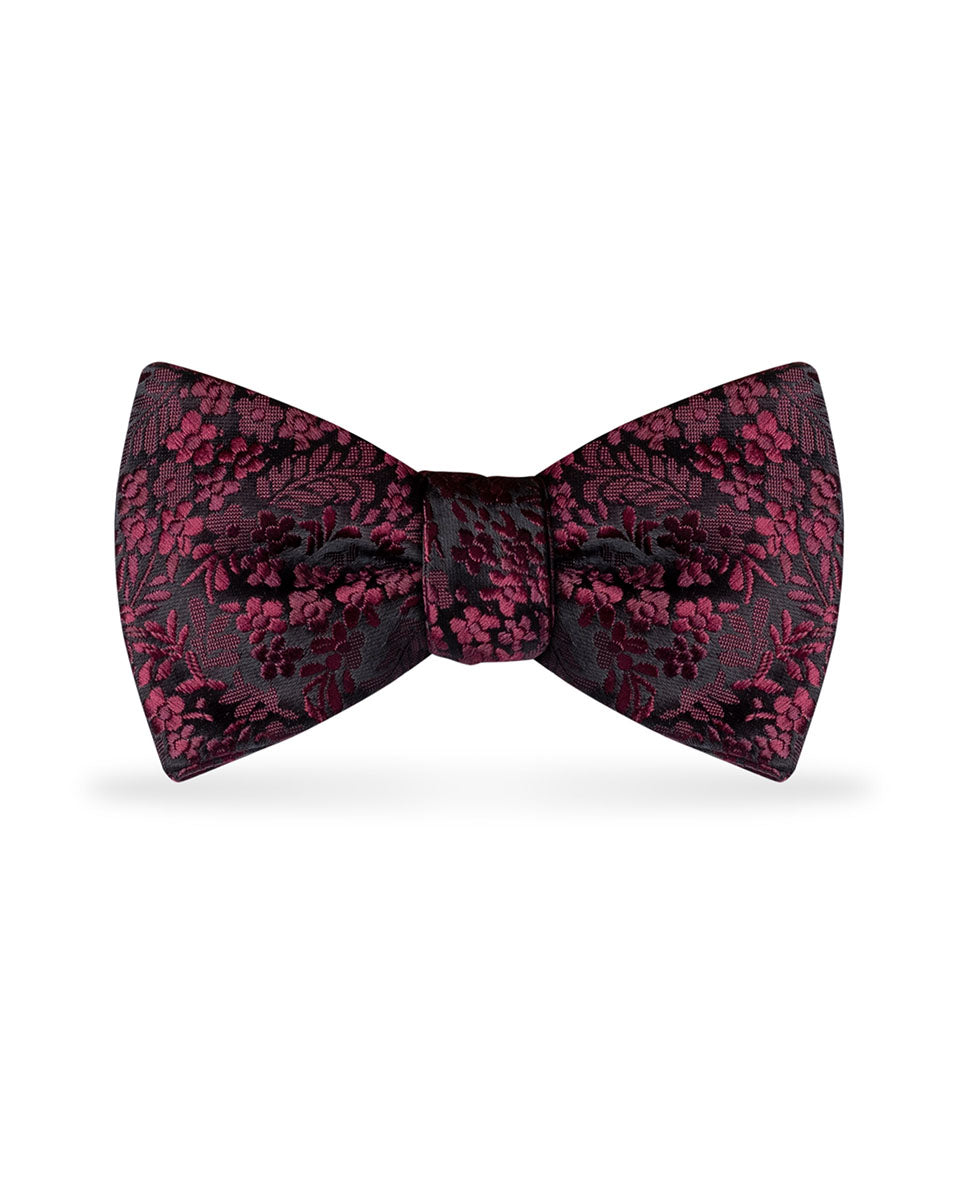 Michael Kors Floral Patterned Pre-Tie Bow Tie-JFW-DISTRICT 1