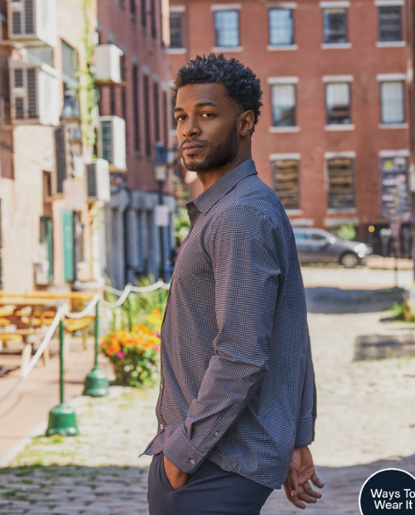 Patton LS Gingham Journey Shirt-Flag & Anthem-DISTRICT 1