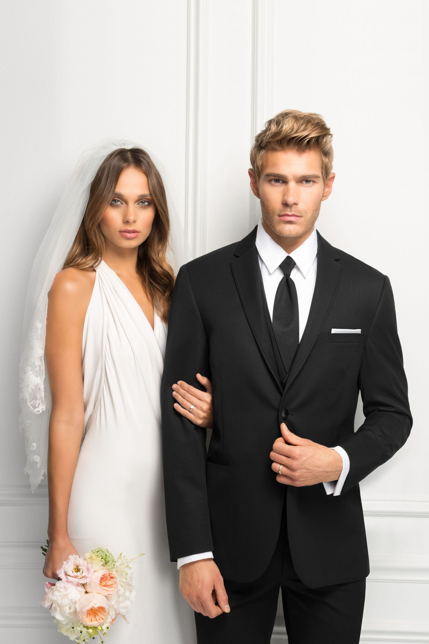 Ultra Slim Sterling Wedding Suit-JFW-DISTRICT 1