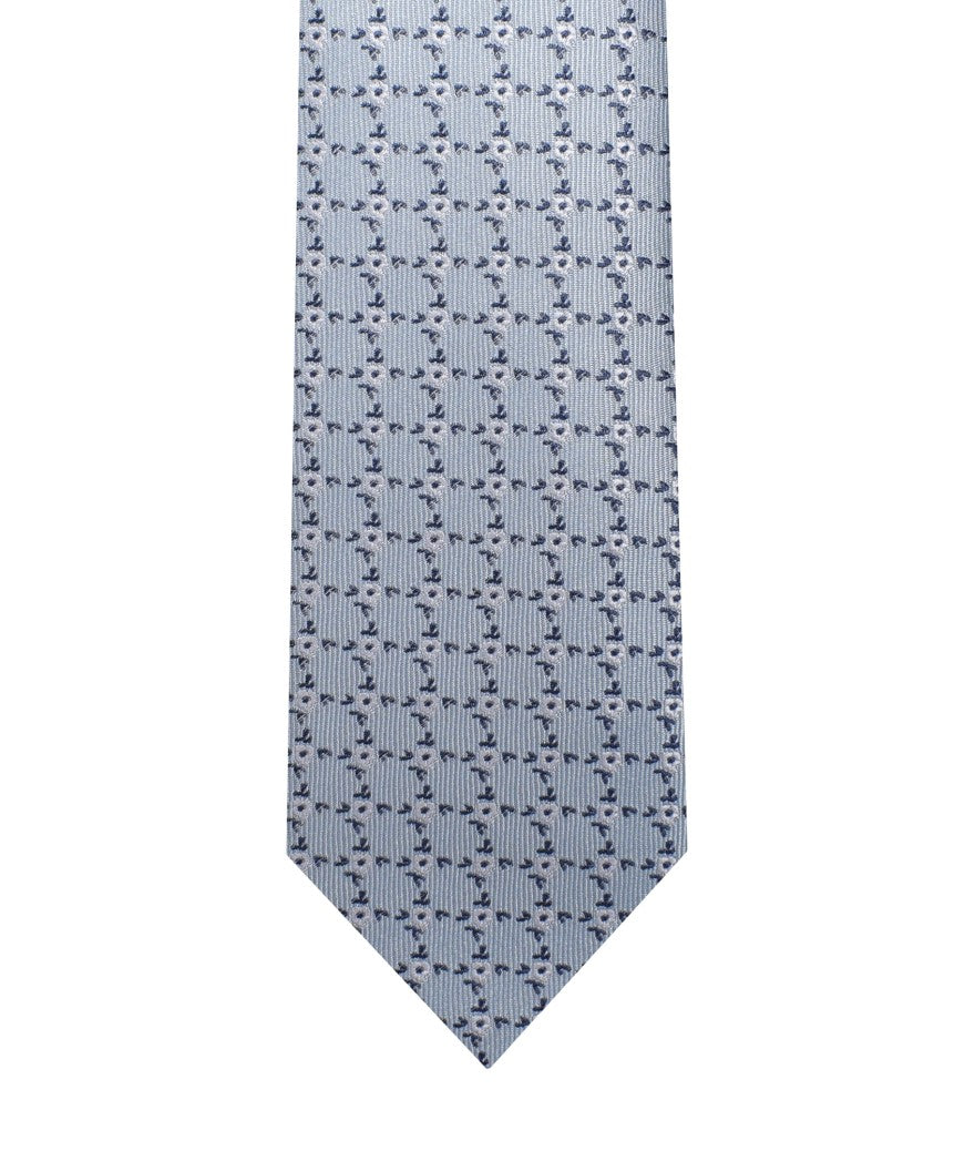 Windsor Blue Floral Tie