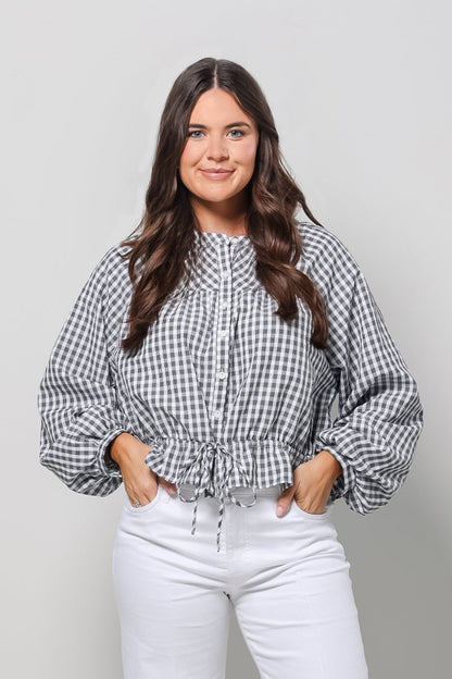 Gingham Top