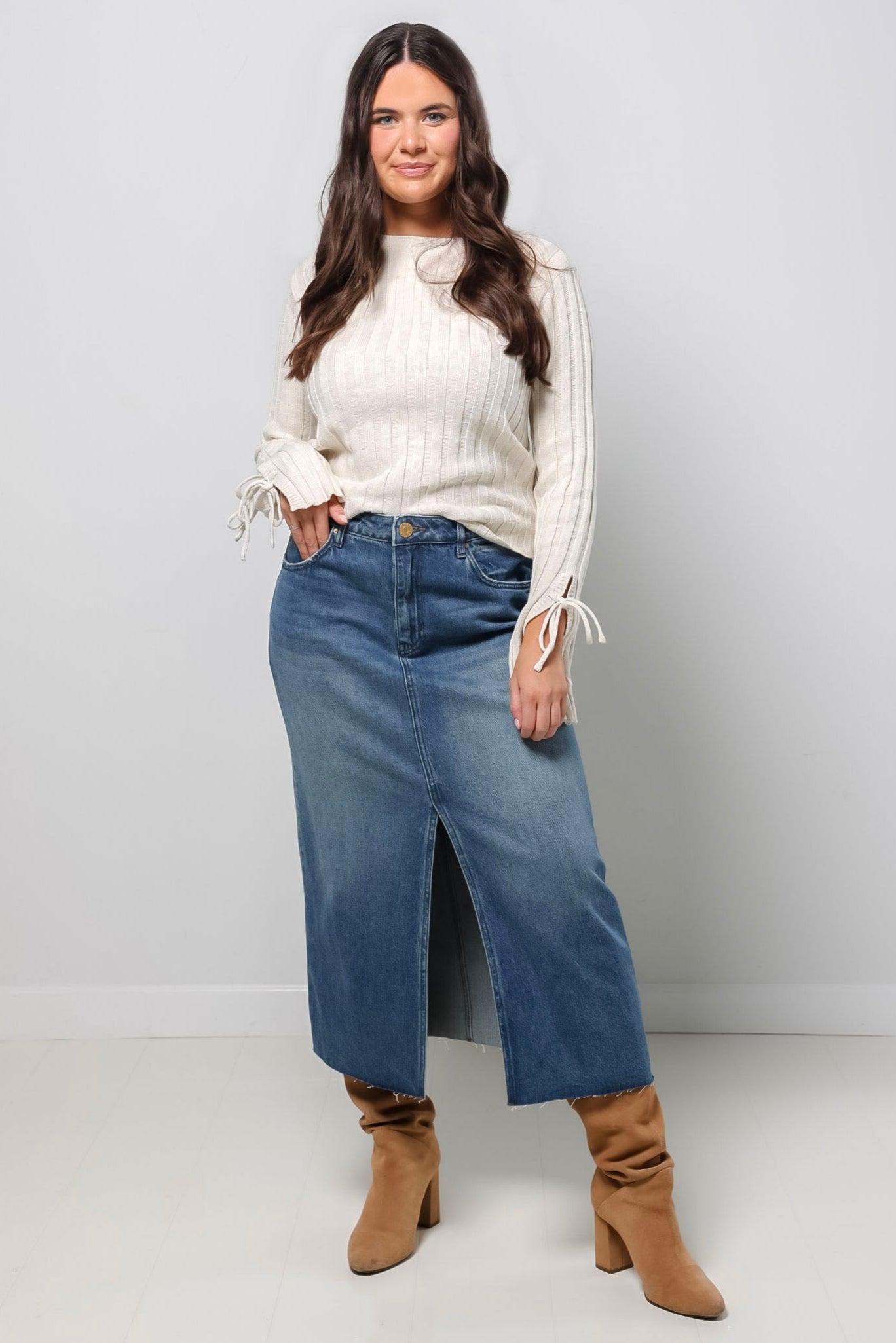 Jen Denim Skirt
