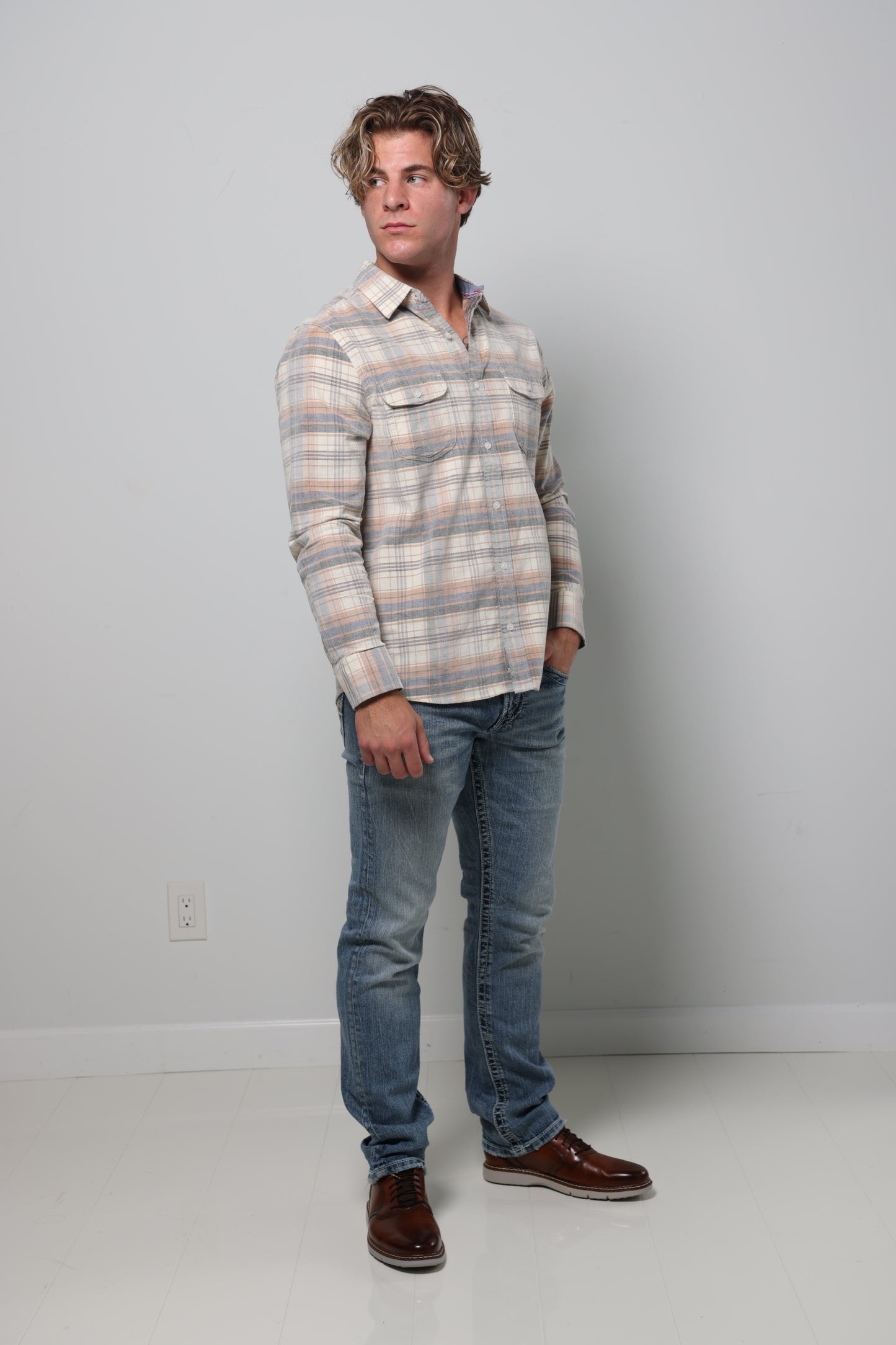 Campbell LS Corduroy Shirt