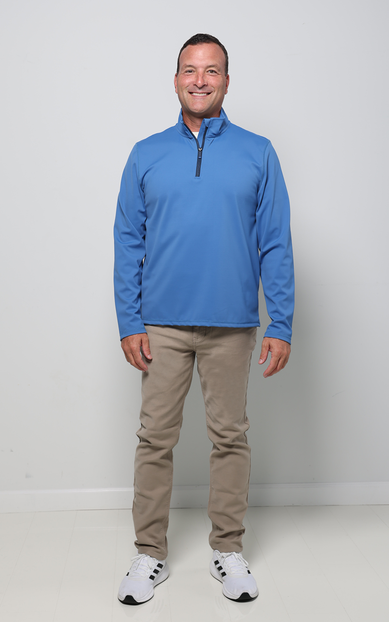 Journey 1/4 Zip Mock Neck