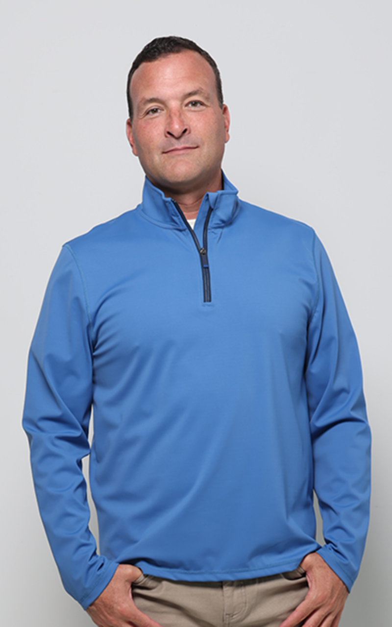 Journey 1/4 Zip Mock Neck