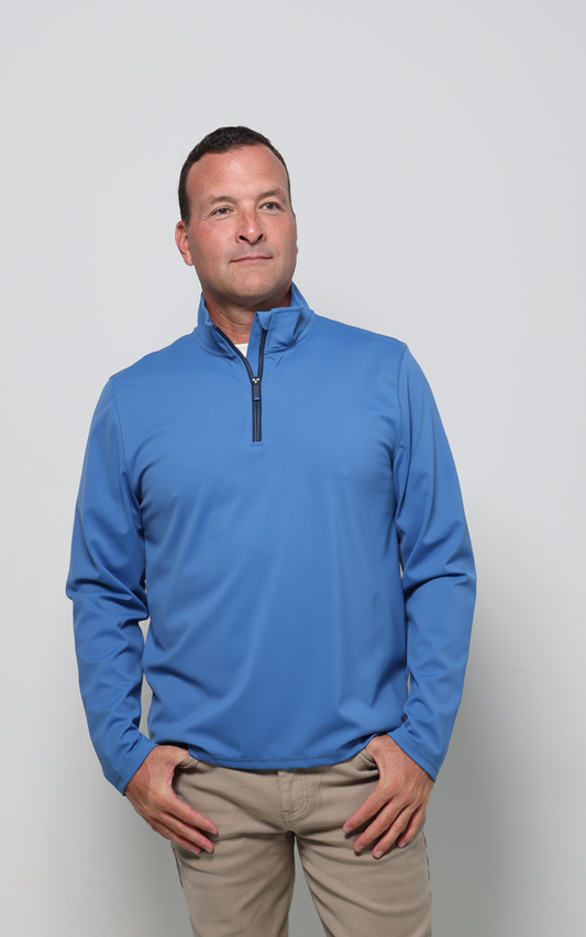 Journey 1/4 Zip Mock Neck