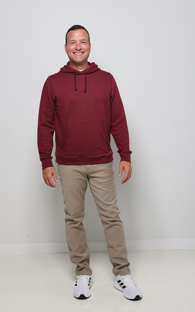 Bradner Super Soft Quilted Hoodie