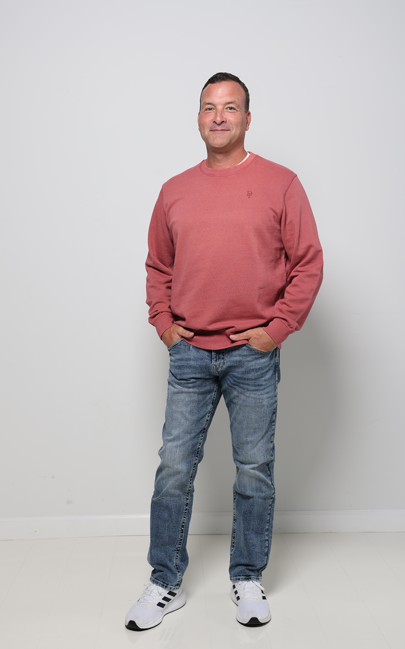 Rosewood Organic Cotton French Terry Crewneck Sweatshirt