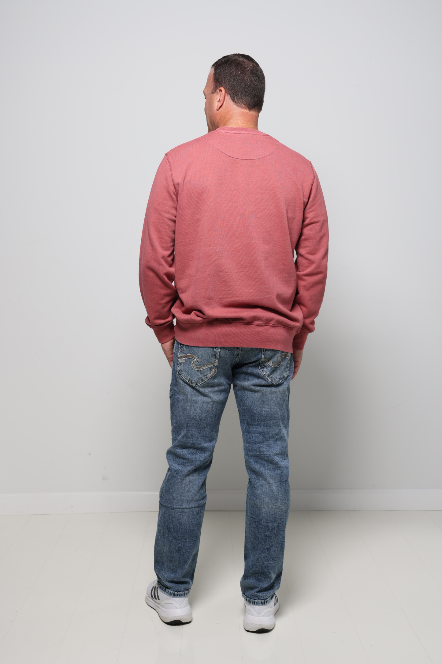 Rosewood Organic Cotton French Terry Crewneck Sweatshirt