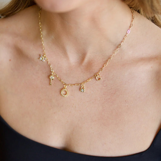 Charming Sun Necklace