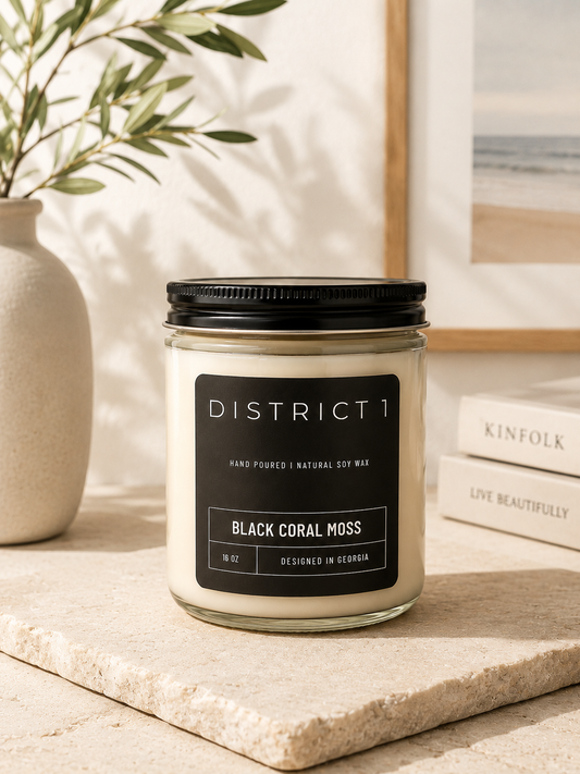 Black Coral & Moss Candle 16oz