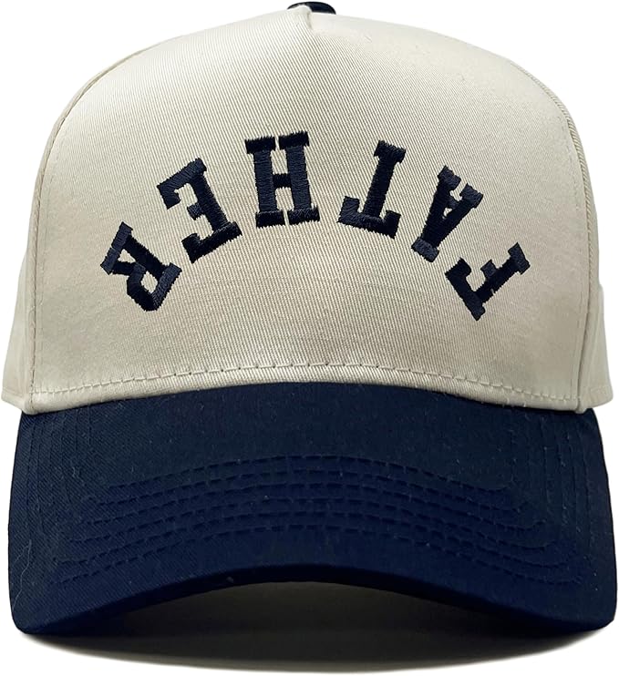 2-Tone Embroidered Cap - Father (upside down)