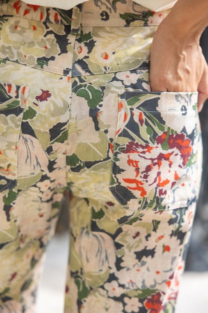 Floral Print Pants