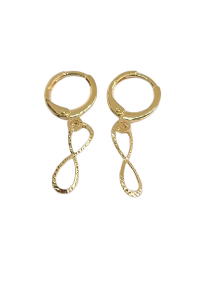 Gold - Earrings with Charms