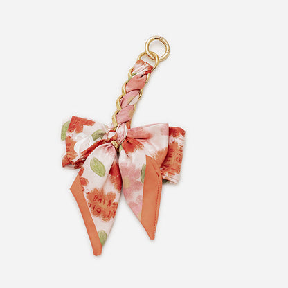 Handbag Bow Scarf Keychain-FORMAL SOCIETY