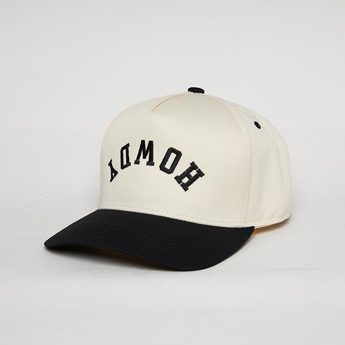 2-Tone Embroidered Cap - Howdy (upside down)
