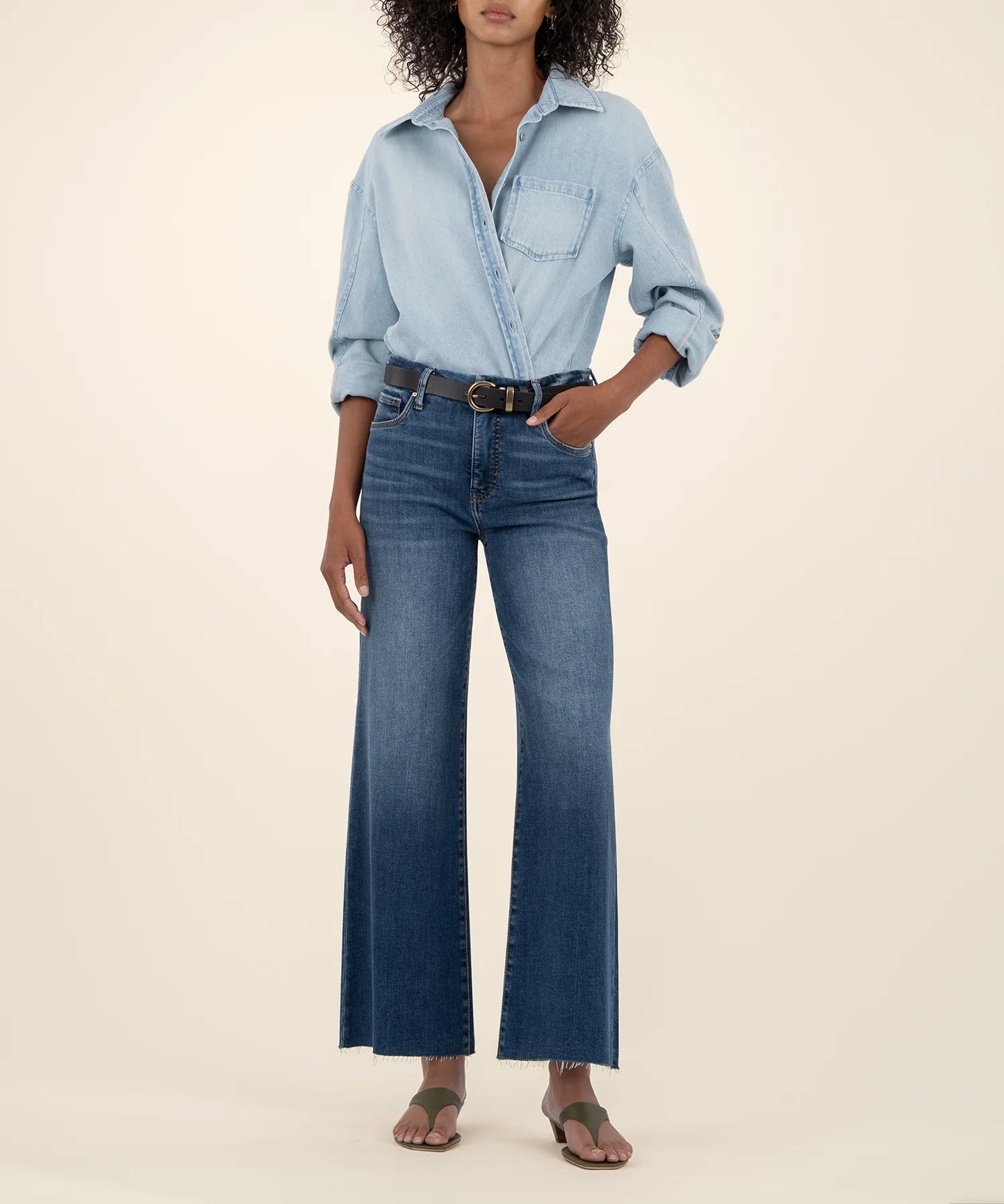Meg High Rise Wide Leg