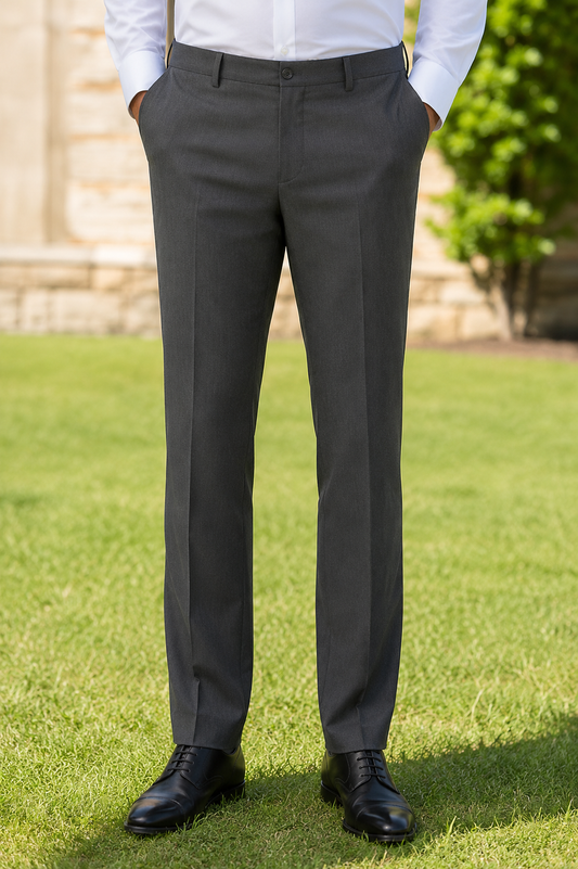 Metro Suit Pant - Medium Grey