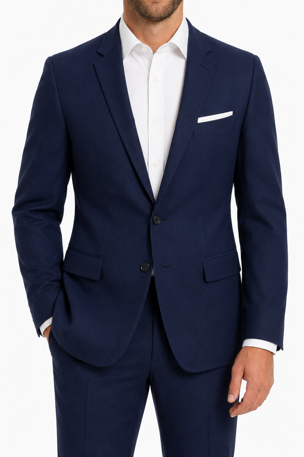 Metro Suit Jacket - Indigo
