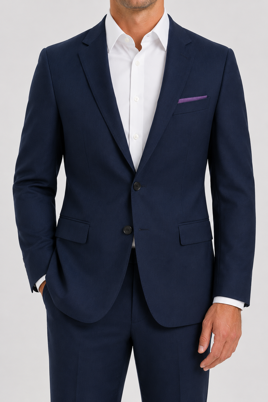 Metro Suit Jacket - Navy