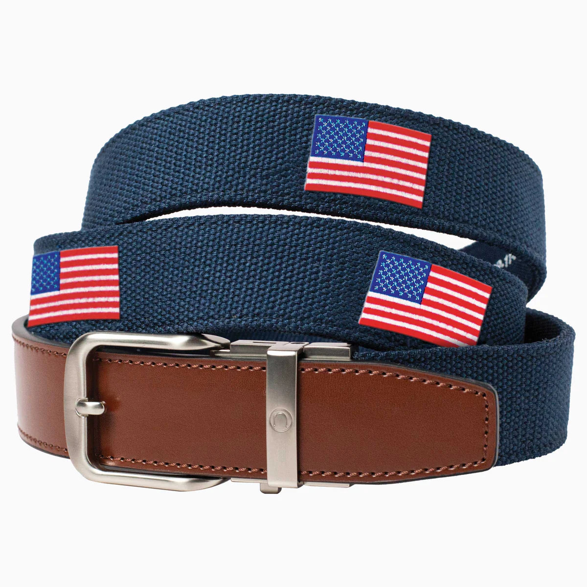 Newport USA Navy Golf Ratchet Belt