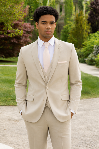 Metro Suit Jacket - Tan