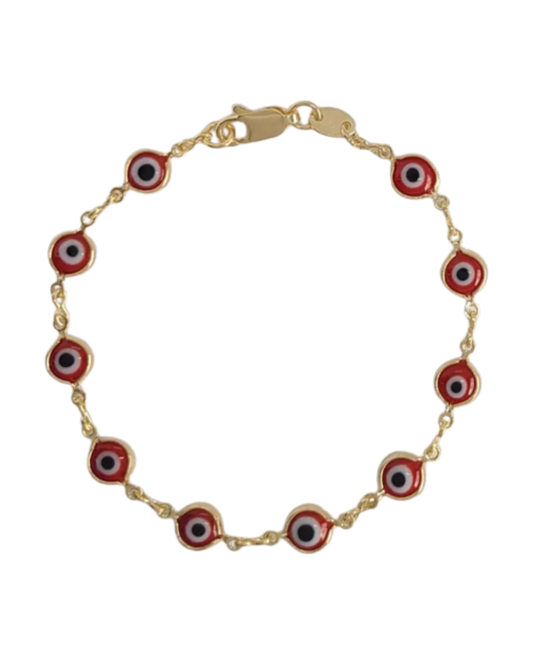 18K Evil Eye Bracelet
