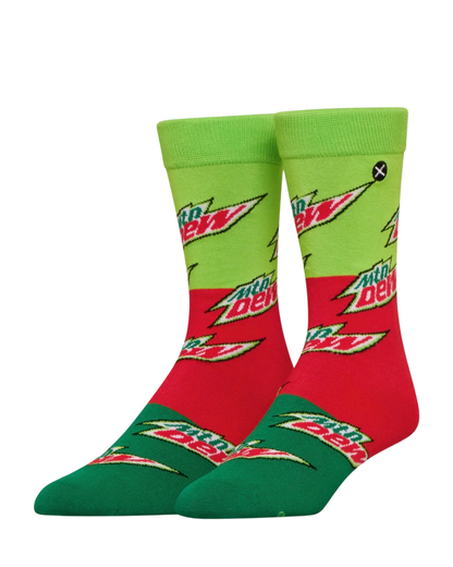 Mountain Dew Crew Socks 2-Pack