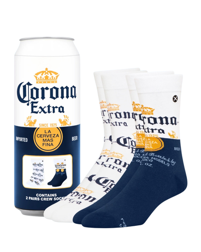 Corona Crew Socks 2-Pack