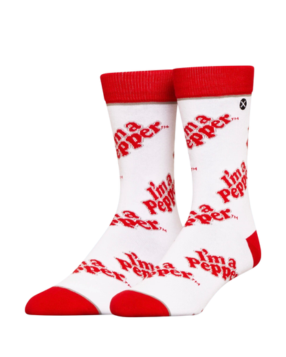 Dr Pepper Crew Socks 2-Pack