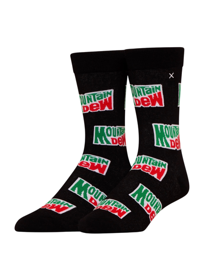 Mountain Dew Crew Socks 2-Pack