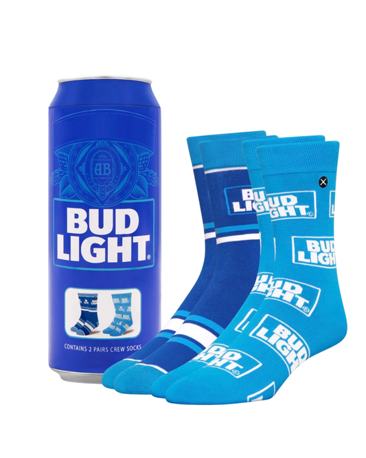 Bud Light Crew Socks 2-Pack