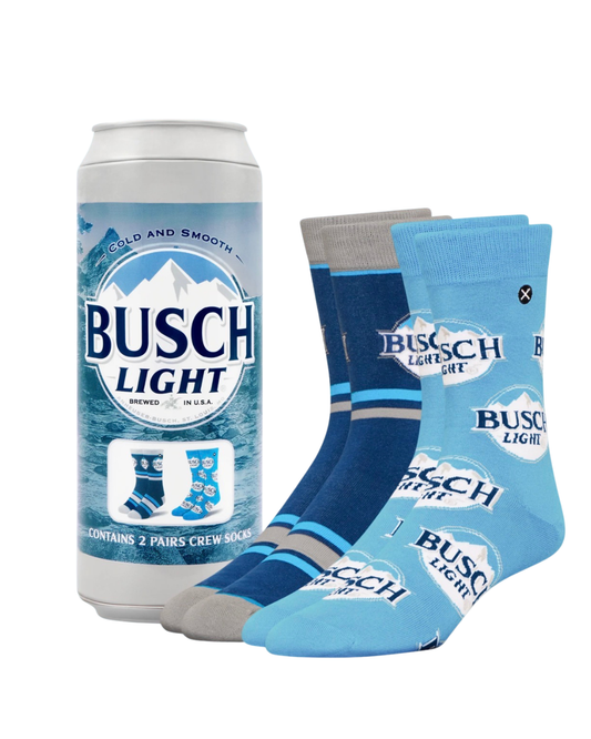 Busch Crew Socks 2-Pack