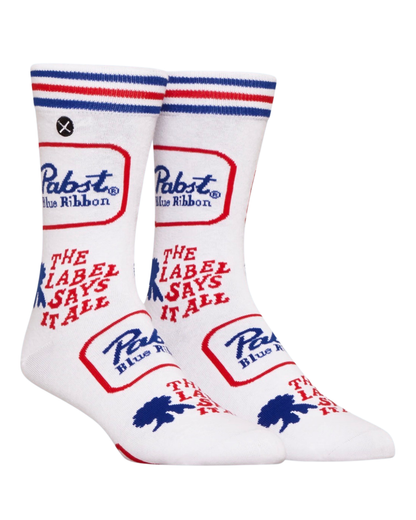 Pabst Blue Ribbon Crew Socks 2-Pack