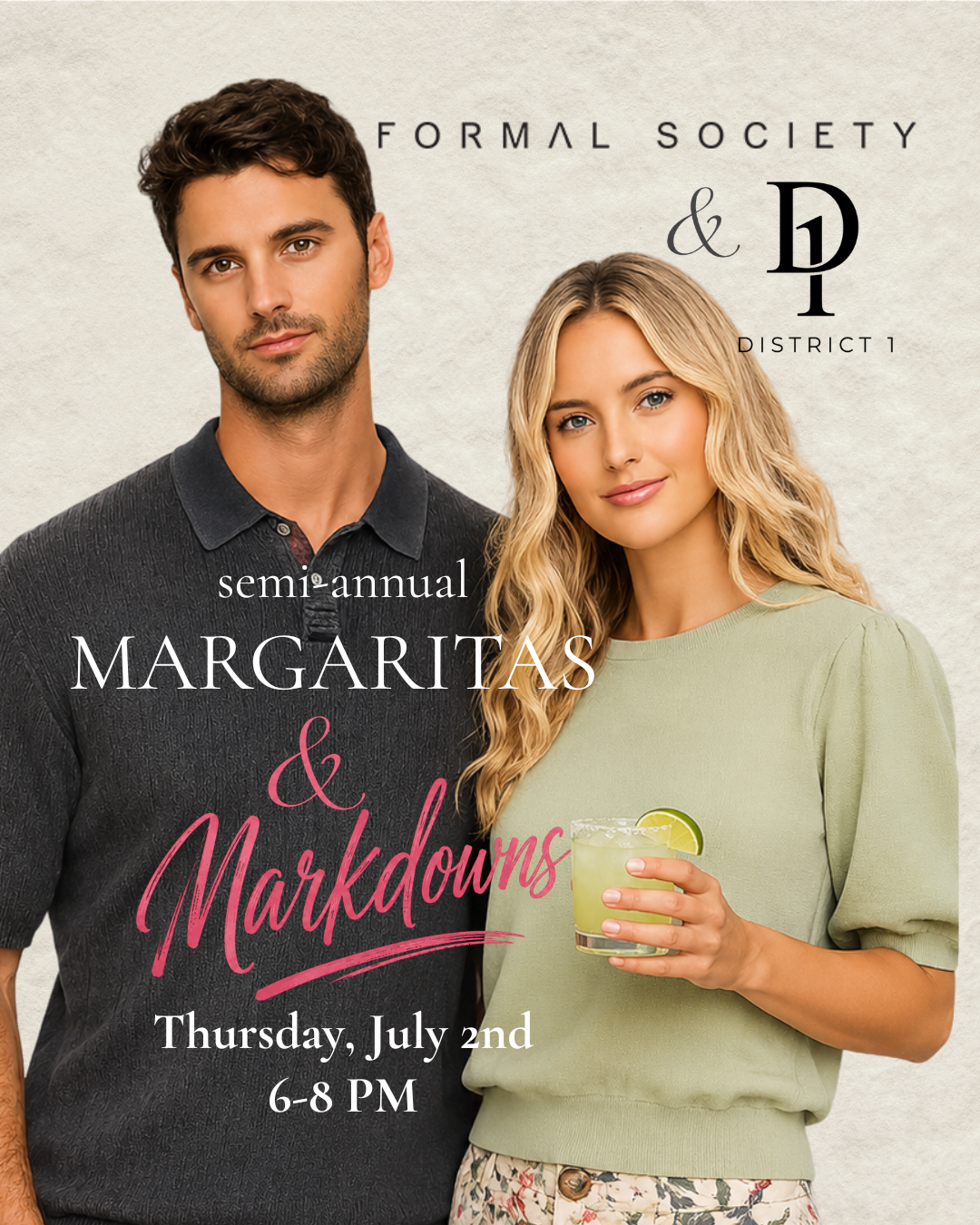 Margaritas & Markdowns