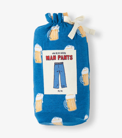 Beer Mugs Man Pants-Little Blue House-DISTRICT 1
