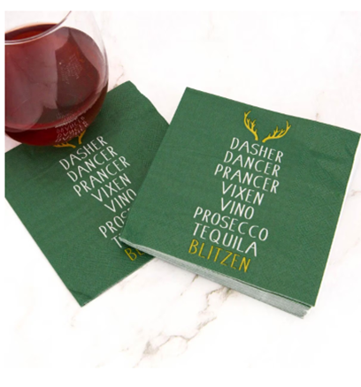 Blitzen Cocktail Napkins-The Royal Standard-DISTRICT 1