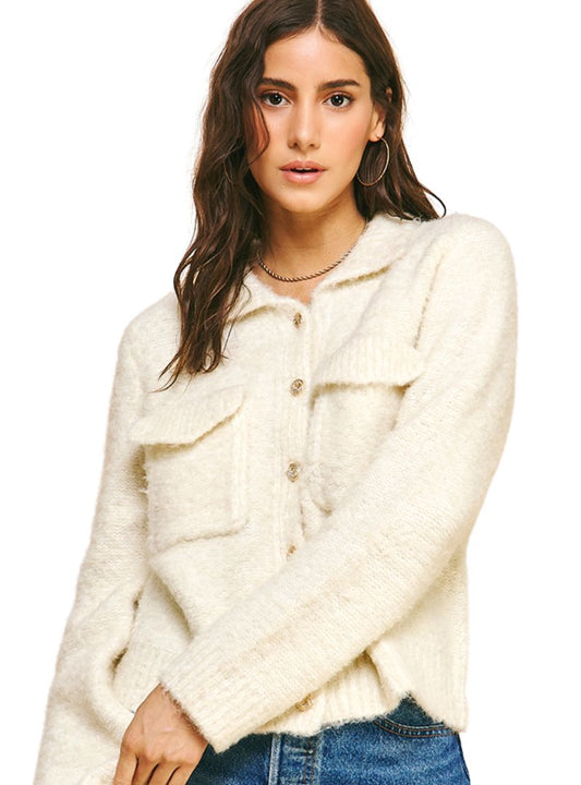 Button Down Sweater-Pinch-DISTRICT 1