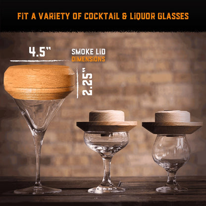 Cocktail Smoker Kit-Aged & Charred-DISTRICT 1