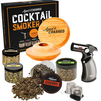 Cocktail Smoker Kit-Aged & Charred-DISTRICT 1